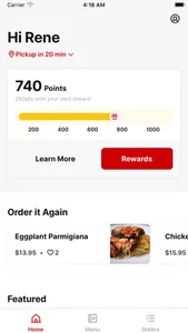 Antonio's Pizza Pasta Wings screenshot 0