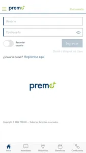 PREMO Móvil screenshot 0