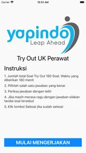 TRYOUT NEO UK Perawat screenshot 1