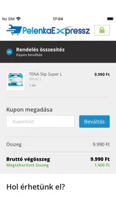 PelenkaExpressz App screenshot 4