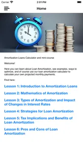 Amortization Loan - Calculator screenshot 1