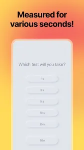 Time Perception Test screenshot 2