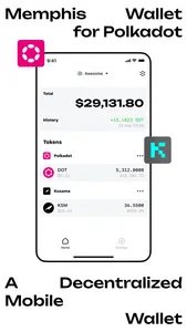 Memphis Wallet for Polkadot screenshot 0