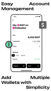 Memphis Wallet for Polkadot screenshot 1