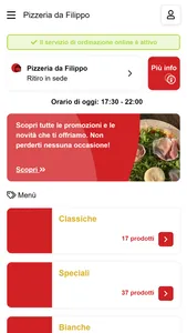 Pizzeria da Filippo screenshot 1