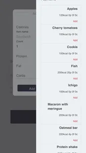 easyKcal screenshot 3