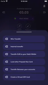 Coxi Wallet screenshot 2