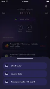 Coxi Wallet screenshot 3