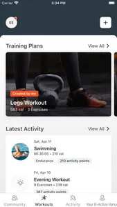 B Active Hub screenshot 2