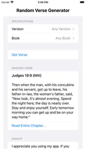 Bible Randomizer screenshot 1