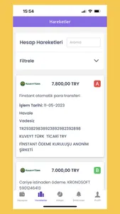 Finstant Banka Hesap Yönetimi screenshot 2