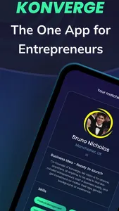 Konverge: The Entrepreneur App screenshot 0