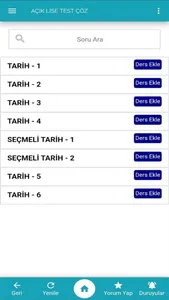 Acik Lise Test Coz screenshot 1