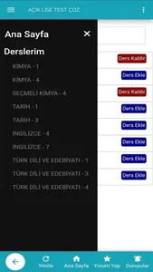 Acik Lise Test Coz screenshot 3