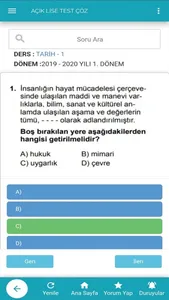 Acik Lise Test Coz screenshot 5