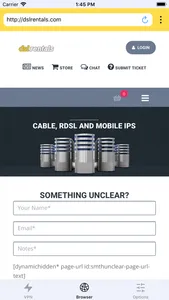 DSLrentals VPN and Proxy screenshot 2