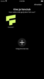 FanForce App screenshot 2