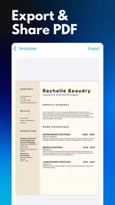 CV Maker: Resume Builder+ screenshot 4