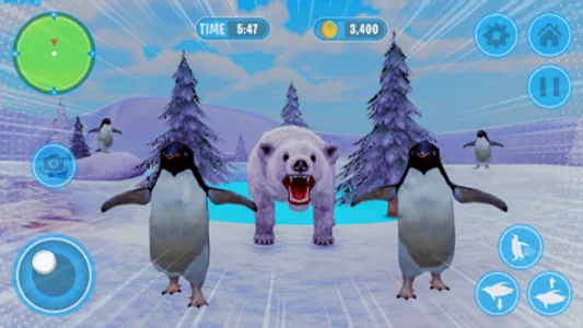 Penguin Simulator Arctic Bird screenshot 2