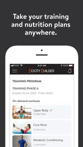 BootyBuilder App screenshot 2