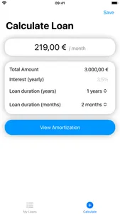 Loans - My Loan Calculator screenshot 0