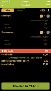 HarzBurger Osnabrück screenshot 1