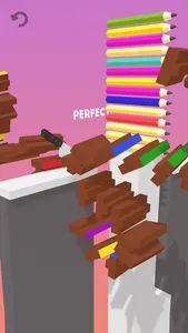 Slide Stack 3D - Cut Rush Game screenshot 0