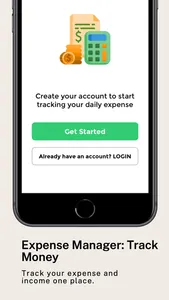 Expense Manager: Track Money screenshot 1