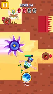 Sticky Hero-Sticky War screenshot 1