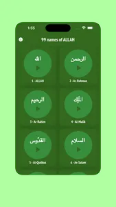 Names of Allah 99 Divine Names screenshot 0