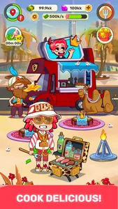 Idle Kitchen: Food Truck screenshot 1