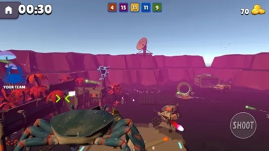 CRAB BATTLE CHAMPIONS GAME screenshot 1