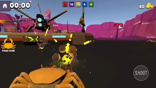 CRAB BATTLE CHAMPIONS GAME screenshot 2