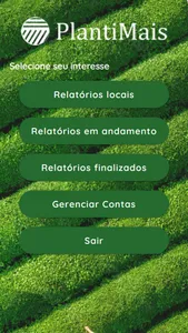 Lastreamento PlantiMais App screenshot 0