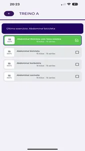 App Fitness academia e treino screenshot 3