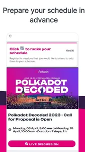 Polkadot-Events screenshot 1