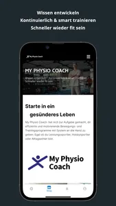 MyPhysioCoach screenshot 1