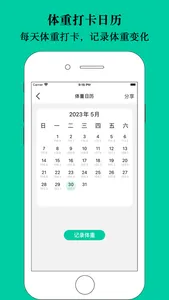 减肥小目标-体重记录瘦身计划管理软件 screenshot 2