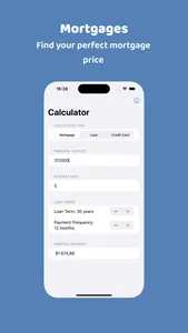 NodeDa Credit Calculator screenshot 1