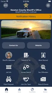 Newton County Sheriff Indiana screenshot 0