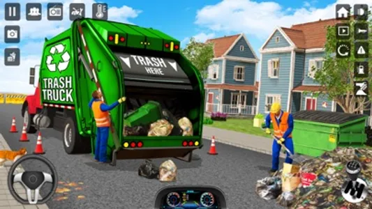 Trash Truck Driver Simulator screenshot 0