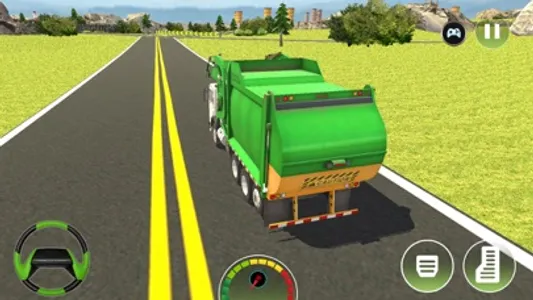 Trash Truck Driver Simulator screenshot 1