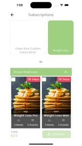 CleanEats Diet screenshot 1