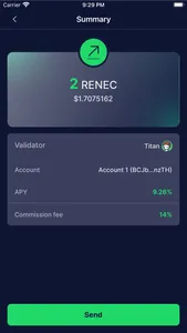 Carax Demon Wallet screenshot 2