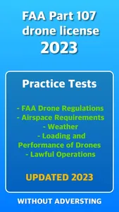 FAA Part 107 test 2023 screenshot 0