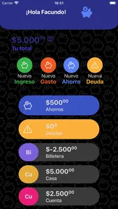 Control de Gastos Manager screenshot 5