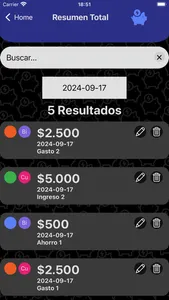 Control de Gastos Manager screenshot 6