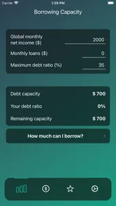 Loan payment calculator $ screenshot 0