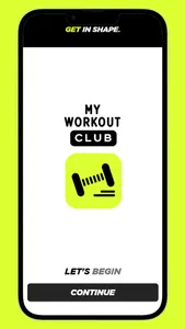 My Workout Club screenshot 2