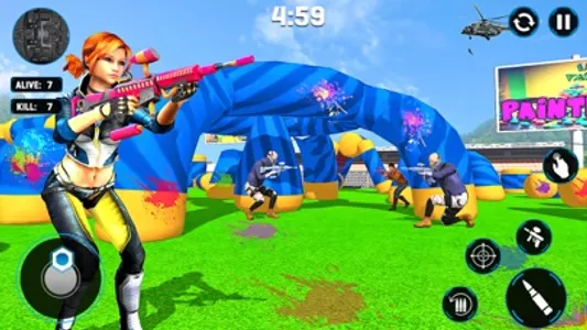 Paintball: Gun Shooting Games screenshot 1